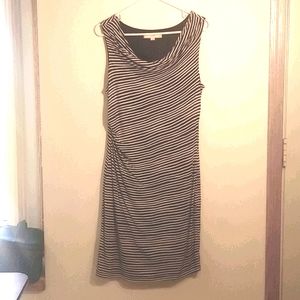 Loft petite lined knit dress